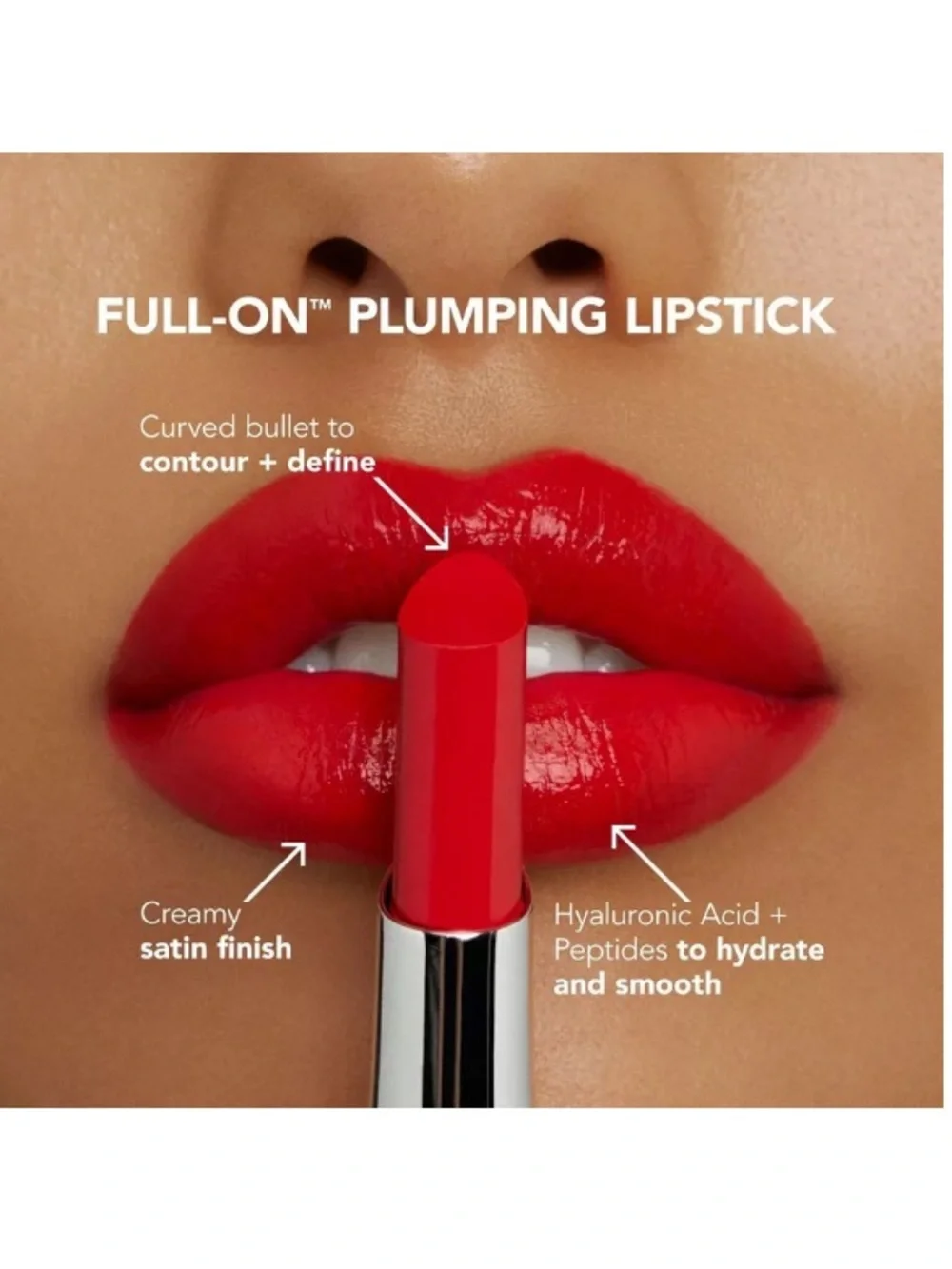 BUXOM Full-On Plumping Lip Stick Satin - CHOCOLATTE